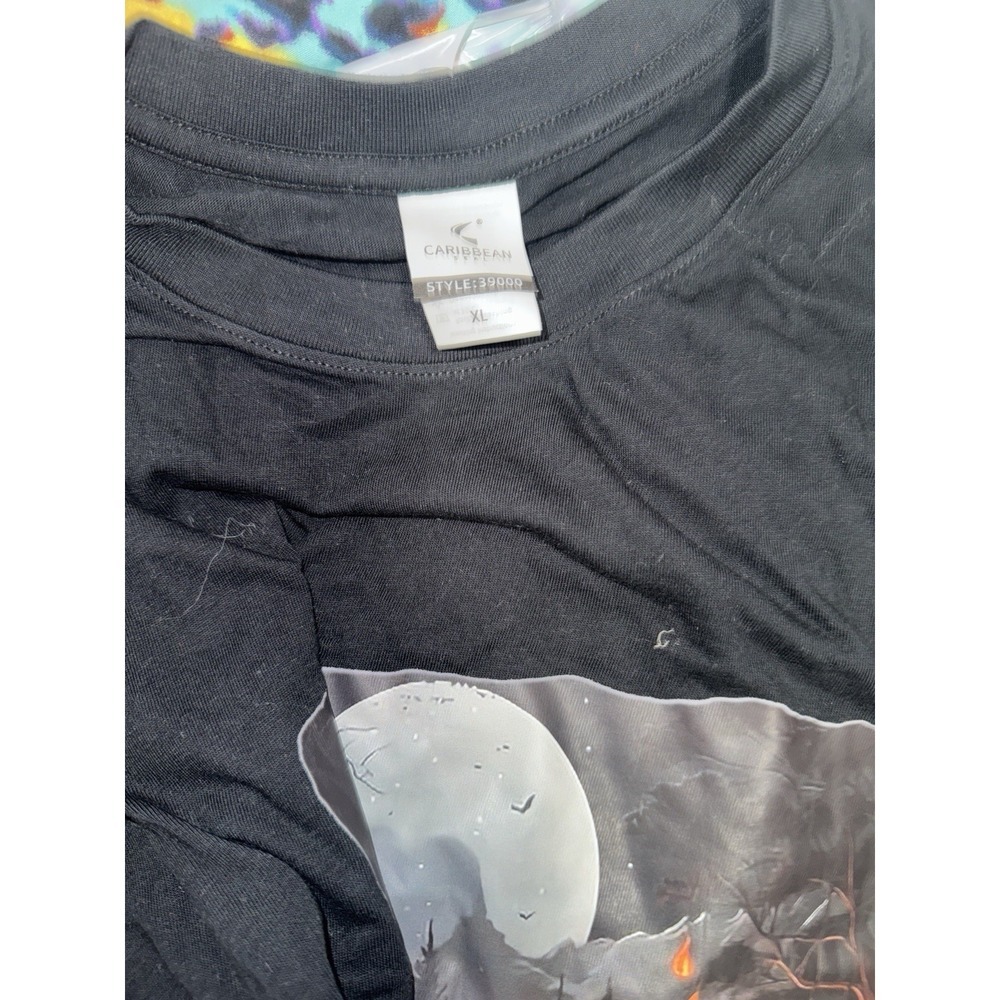 Caribbean Ultra Cotton Scary Ghost Ghoul Graphic Shirt for Halloween Size Xl - Picture 15 of 16